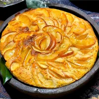 長野県産ふじりんご🍎ケーキ|miyuki🌱さん