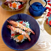 有頭海老のエビピラフ|naho_nonaさん