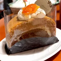 あんぽ柿ロールケーキ|Sachyさん