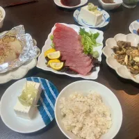 正月の残り物で晩ご飯|tatsuponさん