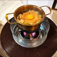 ストーブで巣ごもりチキンラーメン☆|マニョモさん