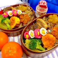 今日の夫婦弁⁽⁽ ◟(灬 ˊωˋ 灬)◞ ⁾⁾💕|桃実さん