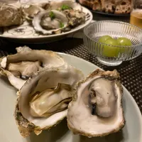 牡蠣にウイスキー|麻紀子さん