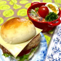 自分弁当🍔|がおりんさん