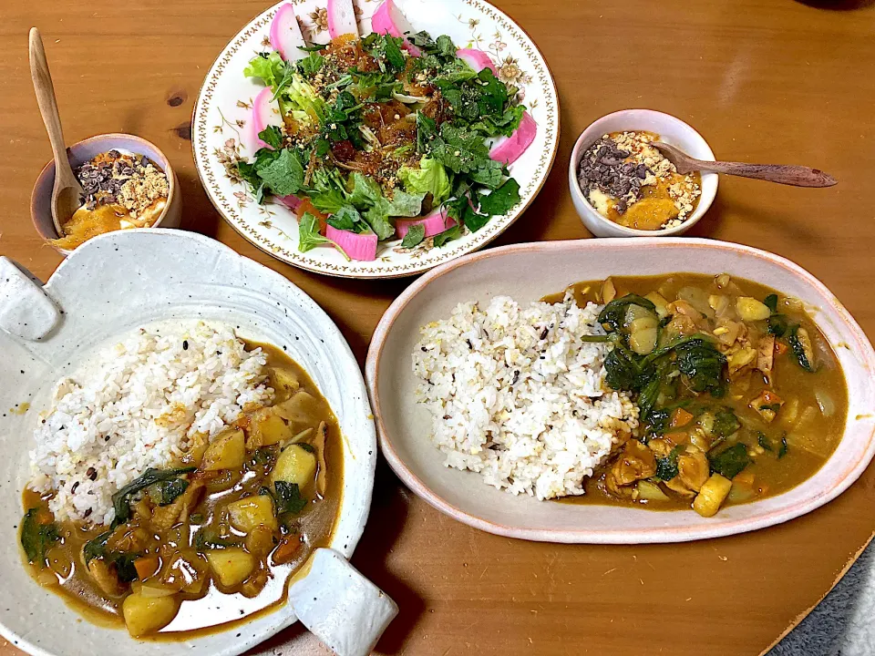 三が日過ぎたら食べたくなるカレーライス🍛|さくたえさん