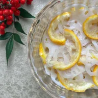 れんこんと柚子はちみつのビネガーマリネ|izoomさん