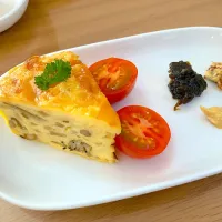 きのこのキッシュ🍄‍🟫|よっしーさん