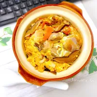 ⓜⓔⓝⓤ 親子土鍋丼🍲🥢