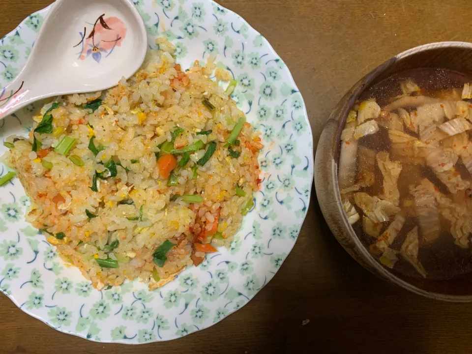 昼食　チャーハン|ATさん