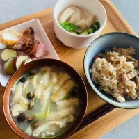 20260106🍚旦那さんの朝ごはん🥣|akiyo22さん