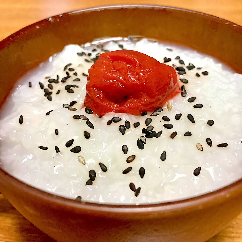 お粥❤️梅干し・ごま塩🍀|まいりさん