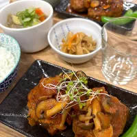煮込みハンバーグ🍴|dannagayasetaさん