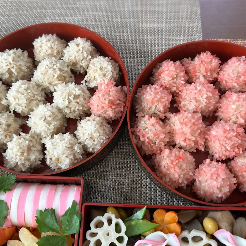 紅白餅米しゅうまい|ぷっくりんこ💙さん