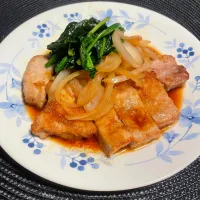 今夜はもち豚の生姜焼き|めんちゃんさん