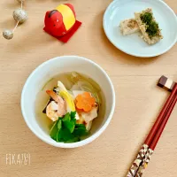 お出汁でさっぱり お雑煮|FIKA789さん