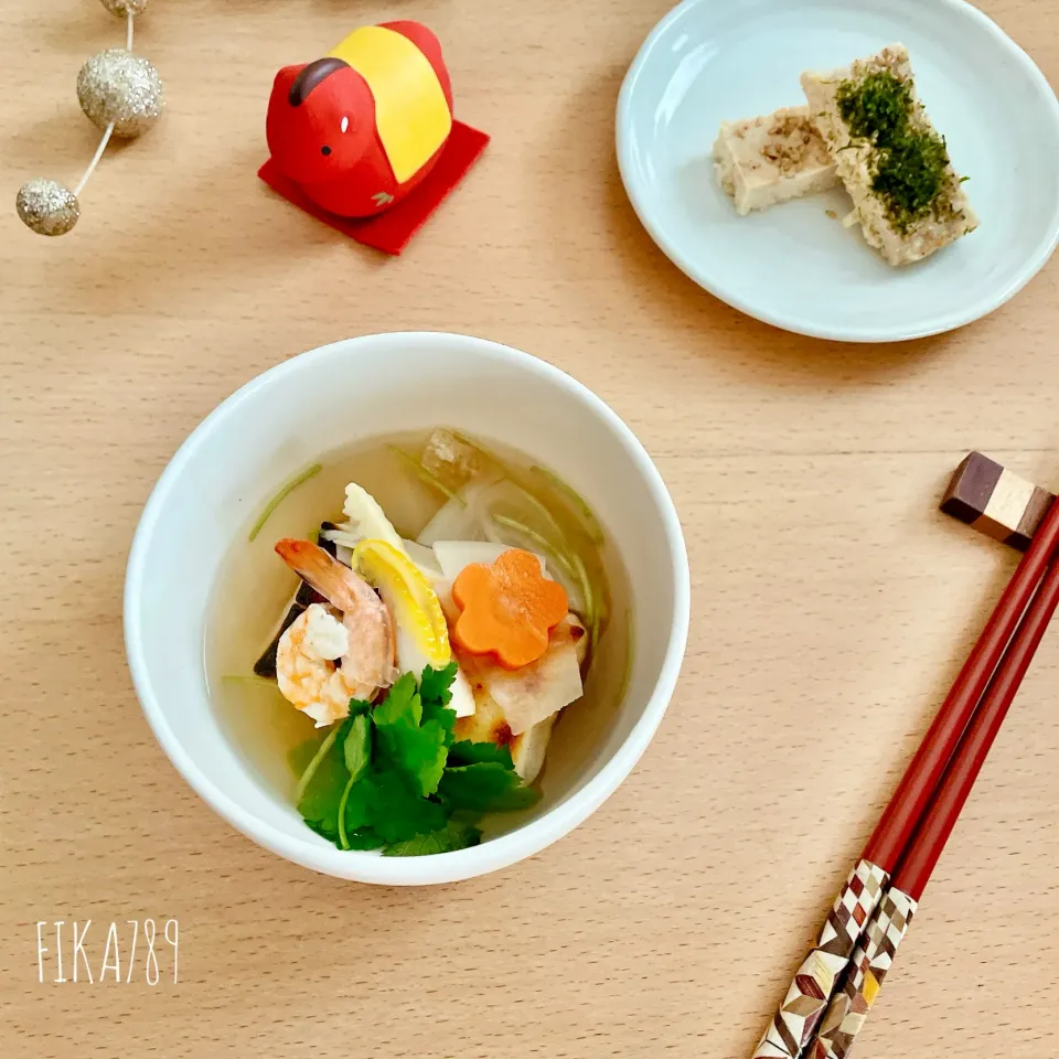 お出汁でさっぱり お雑煮|FIKA789さん