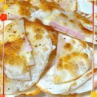 うちの定番‼️ハムチーズ餃子🥟‼️