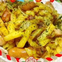 定番2‼️カレー味ジャーマンポテト‼️|miiina・＊・さん