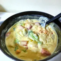 サーモンのクリームシチュー|オーロラさん