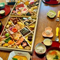 お雑煮と鰤の照り焼きだけ作りました🎍