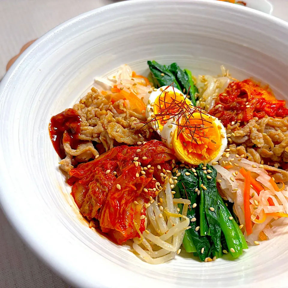 紅白なます入りビビンバ|すずさん