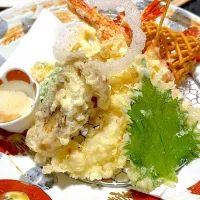 天麩羅の盛合せ| 🌼𝑨𝐦𝐢🌼さん