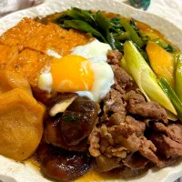 余り物ですき焼き煮| まなまな♡さん