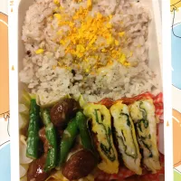 今日の旦那さん弁当