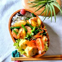 今日の自分弁当|わくさん