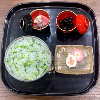 1月7日 七草粥で 朝ごはん| sakuramochiさん