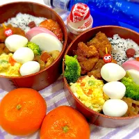 今日の夫婦弁⁽⁽ ◟(灬 ˊωˋ 灬)◞ ⁾⁾💕|桃実さん