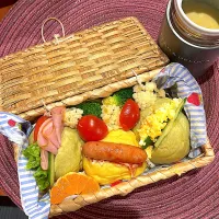 今日の娘と私のお弁当|mokoさん