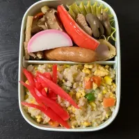 炒飯弁当|まちゃさん