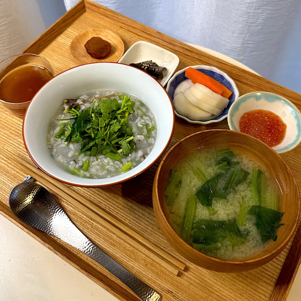 二草粥（芹粥）セット|pontalさん