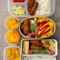 旦那さん、娘弁当。|ゆーこ。さん