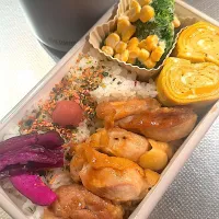 鶏の照り焼き弁当| ぽんさん
