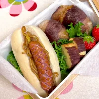 肉おにぎり弁当|Chiharϋnさん