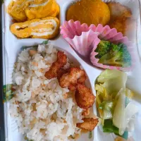 冬休み　留守番の小6用お弁当