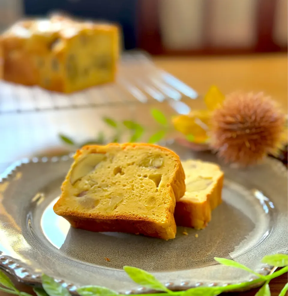 栗きんとんからのパウンドケーキ|Bちゃんさん