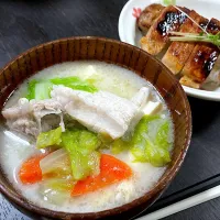 ＊鰤の粕汁＆豚丼＊|＊抹茶＊さん