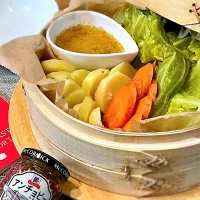 蒸し野菜のバーニャカウダ