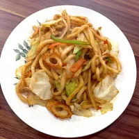 和風な 焼きうどん|ずみさん