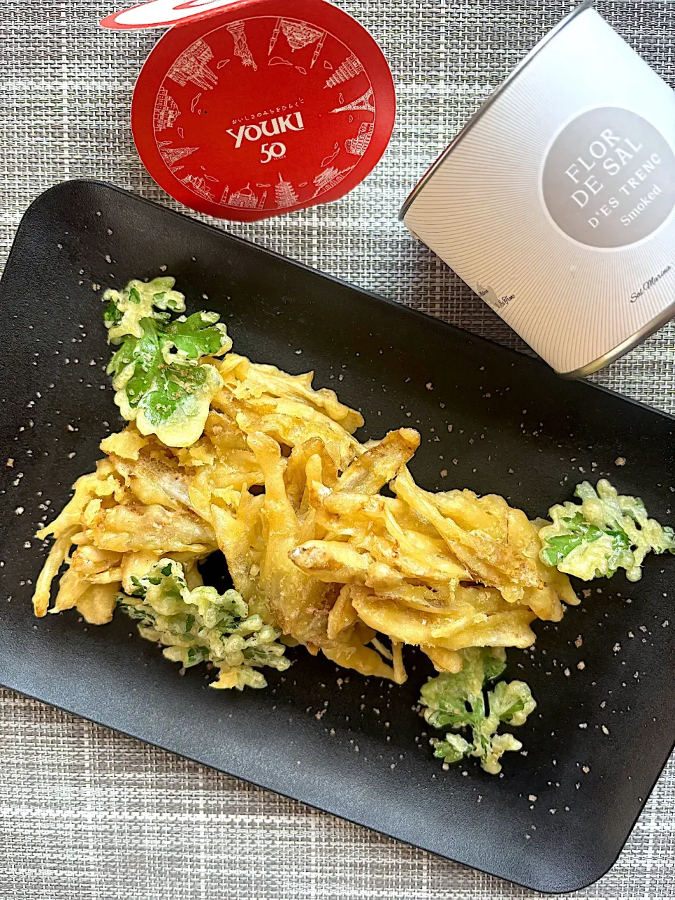 トリュフ香るゴボウかき揚げ|栃倉 直人さん