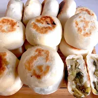 野沢菜のおやき