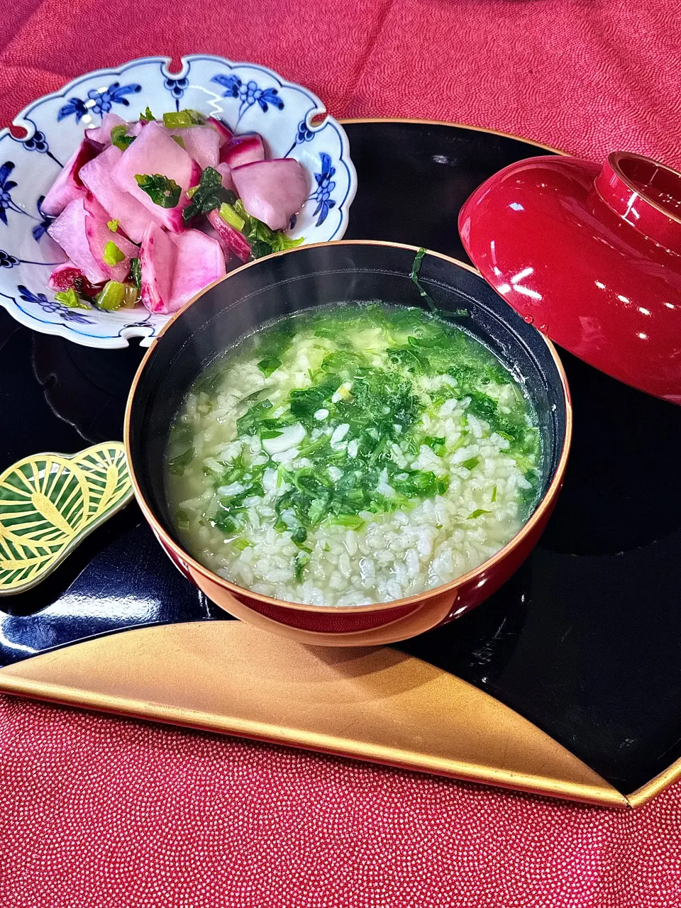 七草粥|鬼百合さん