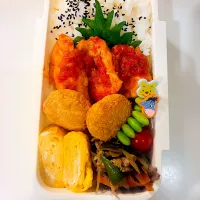 1/7 鶏チリ弁当|なおちゃんさん