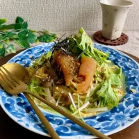 松前漬けde数の子☆和風パスタ