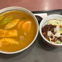 若鯱家さんのカレーうどんとミニカツ丼のセット|Morito Kamiyaさん