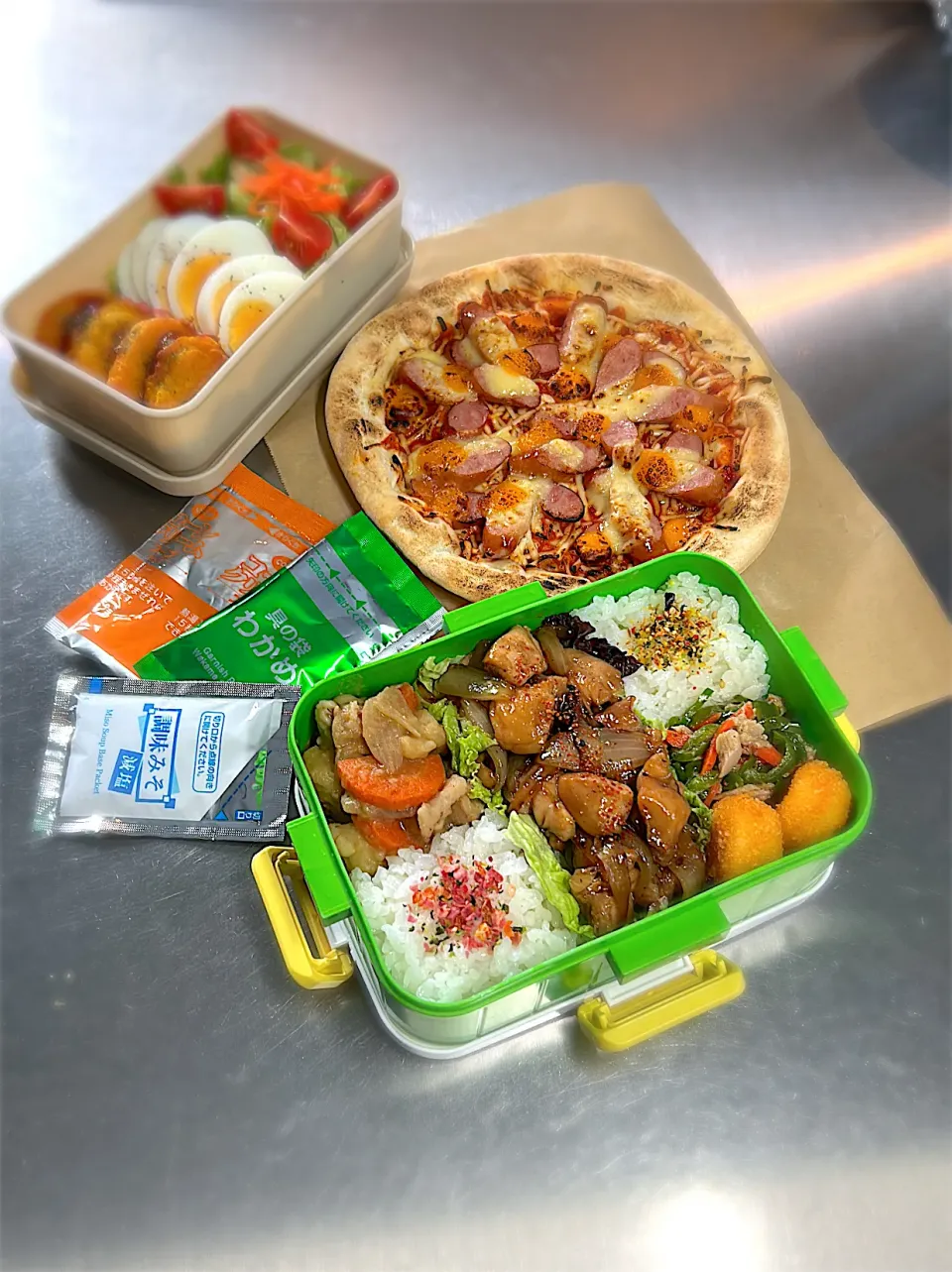 R8.1/7㈬   ·͜·♡ 今日のお弁当 👨🏻‍🍳|hamakoさん