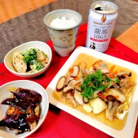 【主菜】鱈のキノコあんかけ| シュビラさん